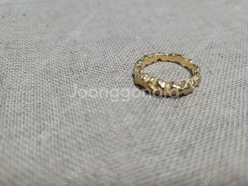 이코멘 shir ring 002 골드 새상품 판매합니다--3