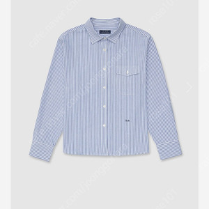 얼바닉30 letter pocket shirt