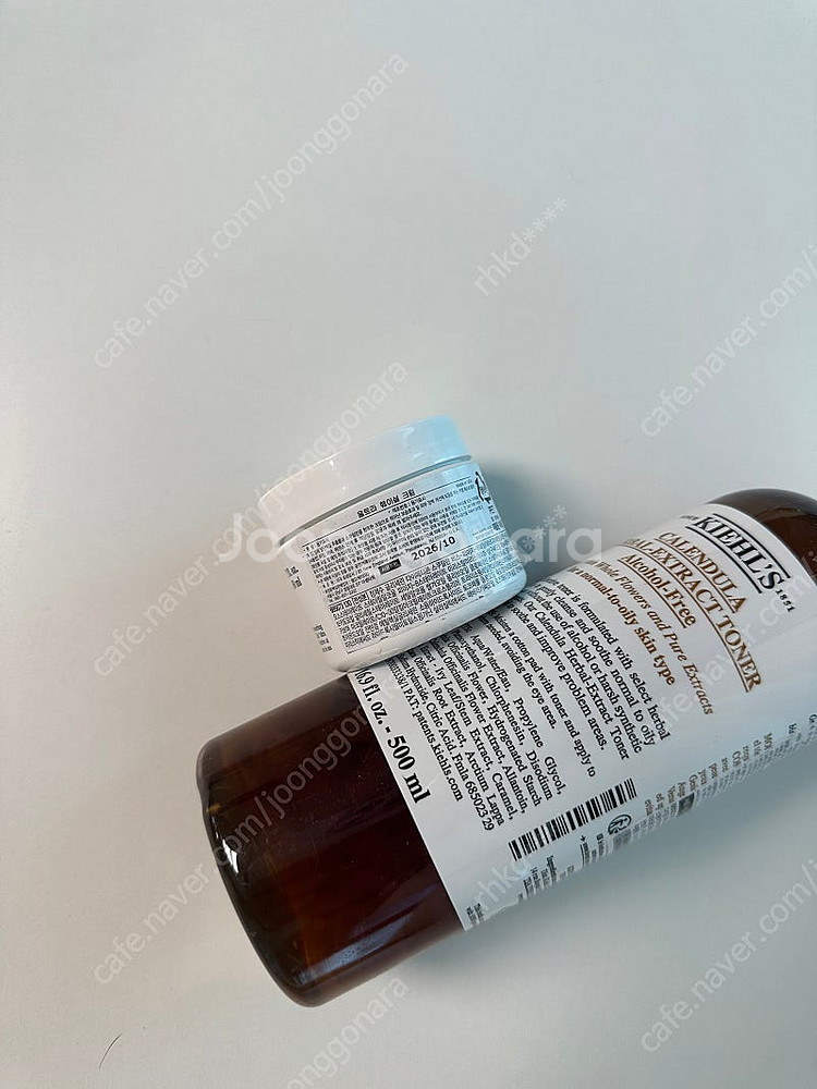 키엘 수분크림 50ml , 카렌듈라토너 500ml--1