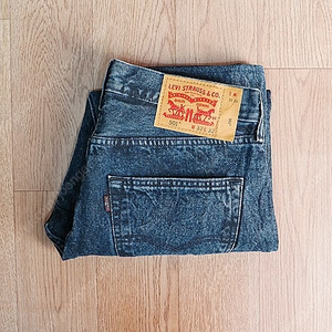 levis 리바이스 501 돌청 워싱가공 데님 32사이즈 구제 리바이스