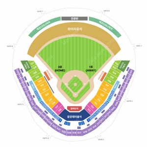 [선발송] 한국시리즈 KS 2차전 중앙 K3석 연석