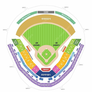 10/22 한국시리즈 2차전 K3 1루,3루 4연석