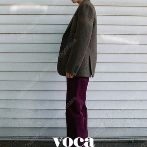 (새 제품)보카바카 스트레이트핏 코듀로이 팬츠_wine/vocavaca straigth fit corduroy pants _wine