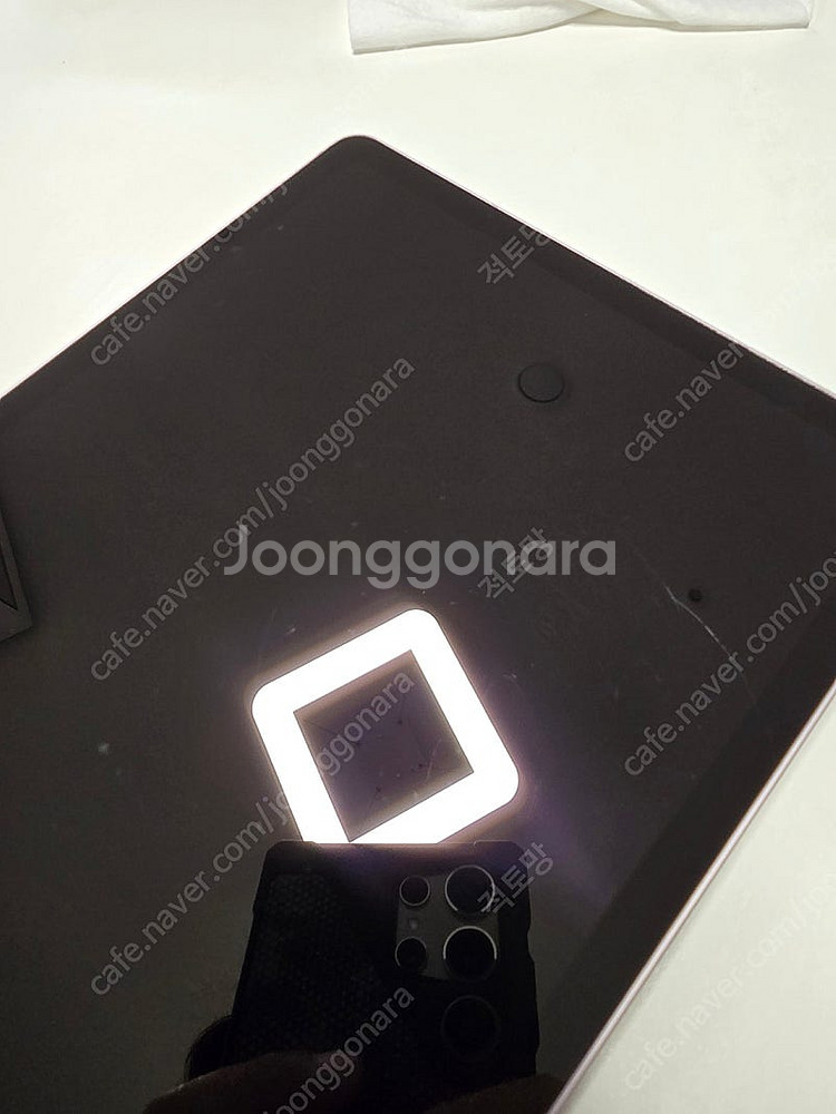 갤럭시탭 s9fe 128 5g 셀룰러와 정품키보드케이스--1