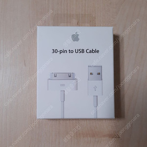 Apple 애플 정품 30핀-USB 케이블 미개봉 새 제품