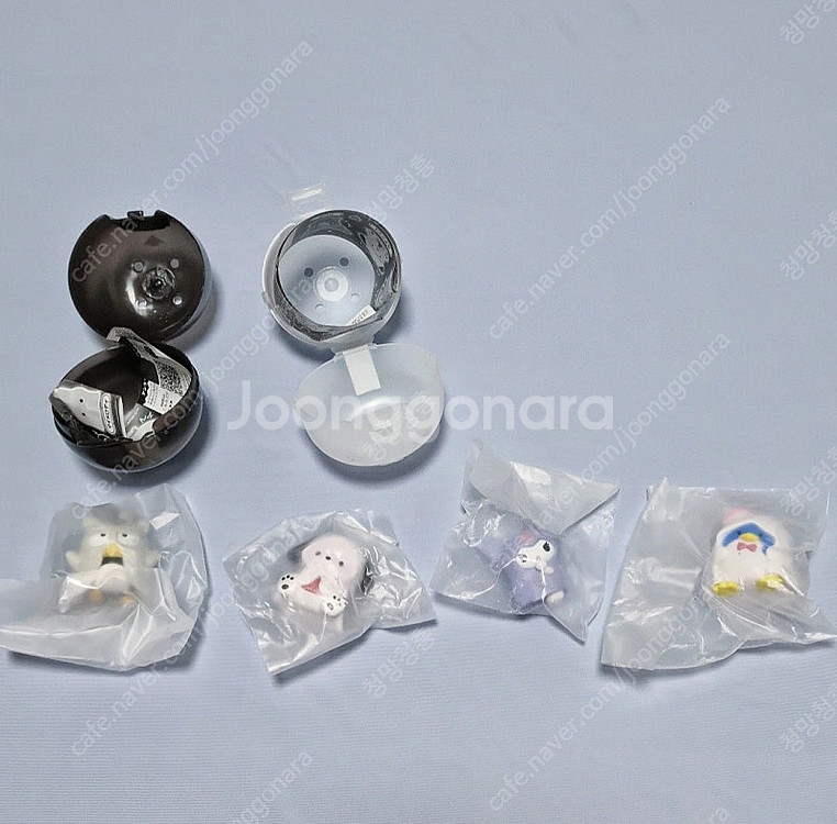 산리오 유령가챠 4종 포챠코 쿠로미 배드바츠마루 턱시도...--2