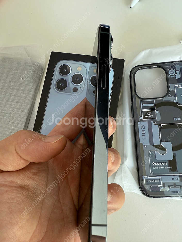 아이폰 13 pro 256 시에라 블루 자급제 기타 악...--0