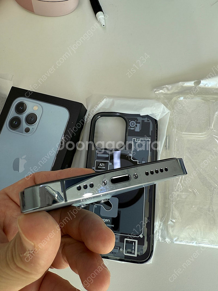 아이폰 13 pro 256 시에라 블루 자급제 기타 악...--2