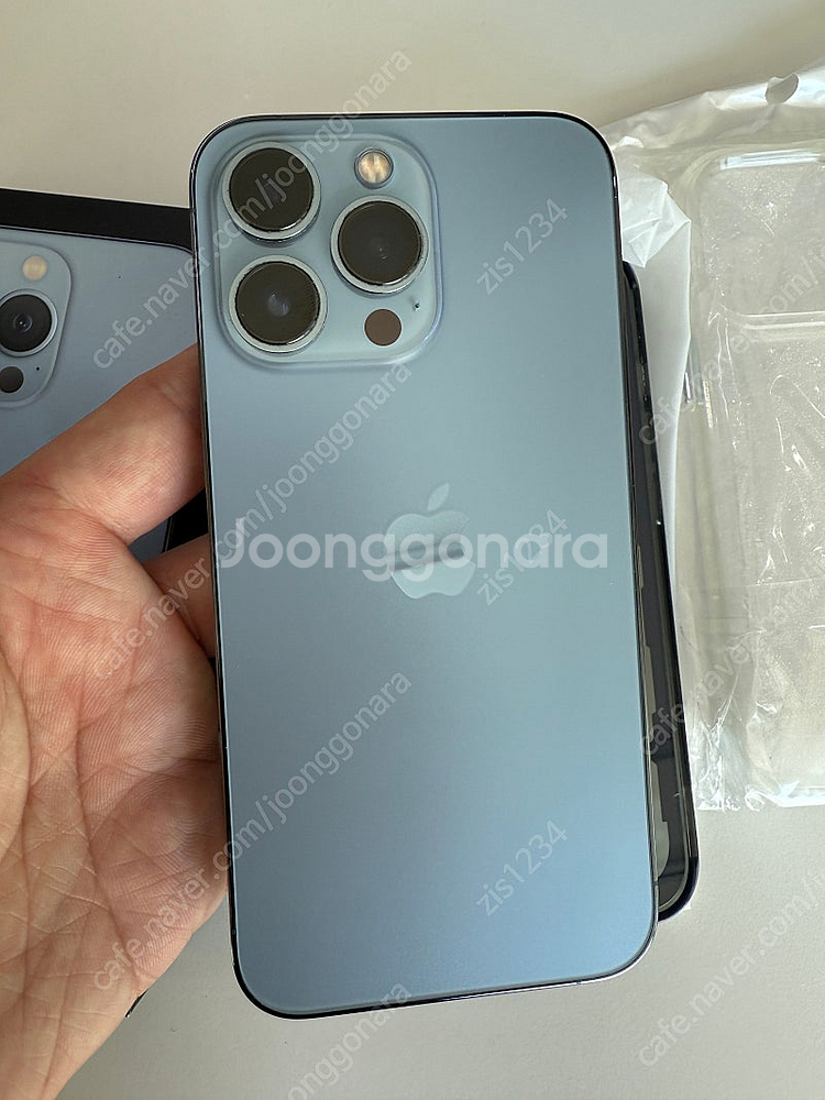 아이폰 13 pro 256 시에라 블루 자급제 기타 악...--4