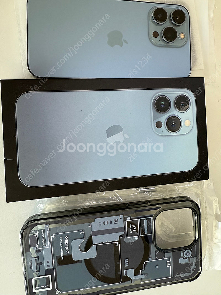 아이폰 13 pro 256 시에라 블루 자급제 기타 악...--6
