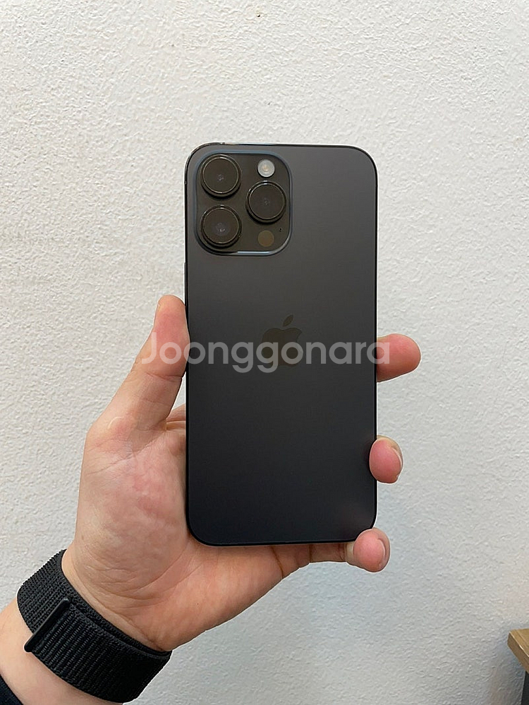 아이폰14프로맥스 블랙 256GB 상태좋은 중고90만팝...--0