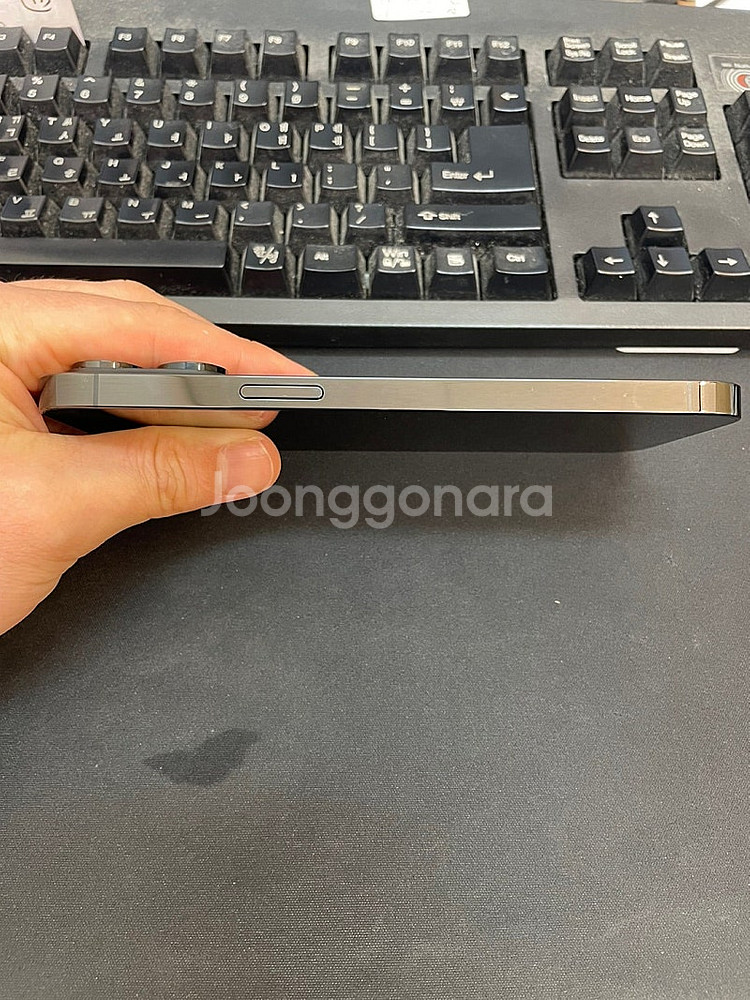 아이폰14프로맥스 블랙 256GB 상태좋은 중고90만팝...--4