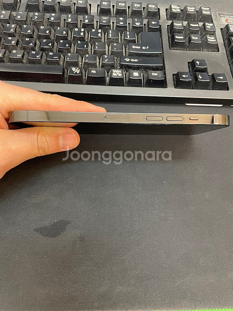 아이폰14프로맥스 블랙 256GB 상태좋은 중고90만팝...--6