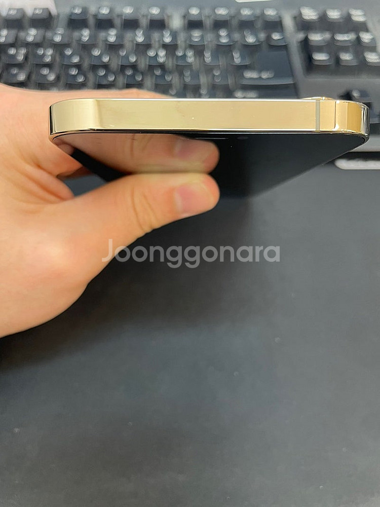 아이폰12프로맥스 골드 256GB 배터리87% 상태좋은...--3