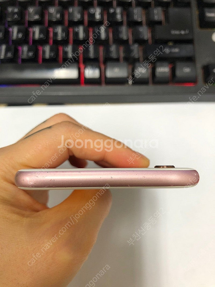 196109 아이폰6S 로즈골드 액정SS급 64GB 무...--3
