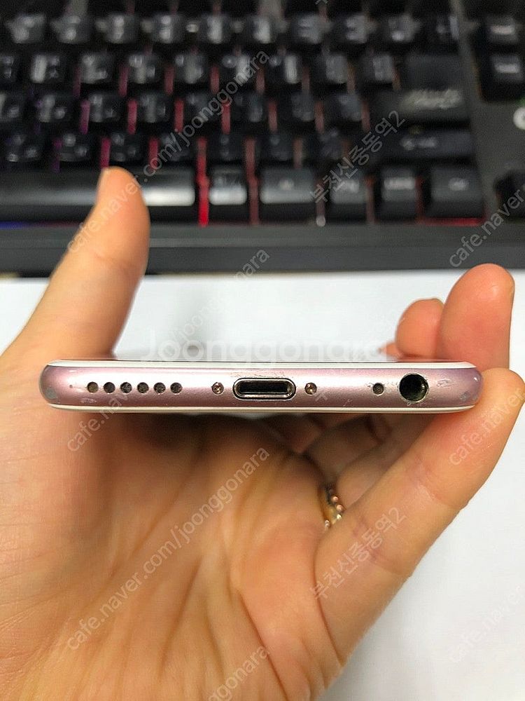 196109 아이폰6S 로즈골드 액정SS급 64GB 무...--6