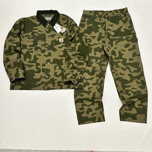 좌쓰 Palace x Carhartt WIP Michigan Coat Dollar Double Knee Pants 팔라스 x 칼하트 WIP 미시건 코트, 더블니 팬츠 / 카모 그린