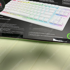 레이저 데스스토커 v2 pro tkl 화이트 as 교체 후 미개봉