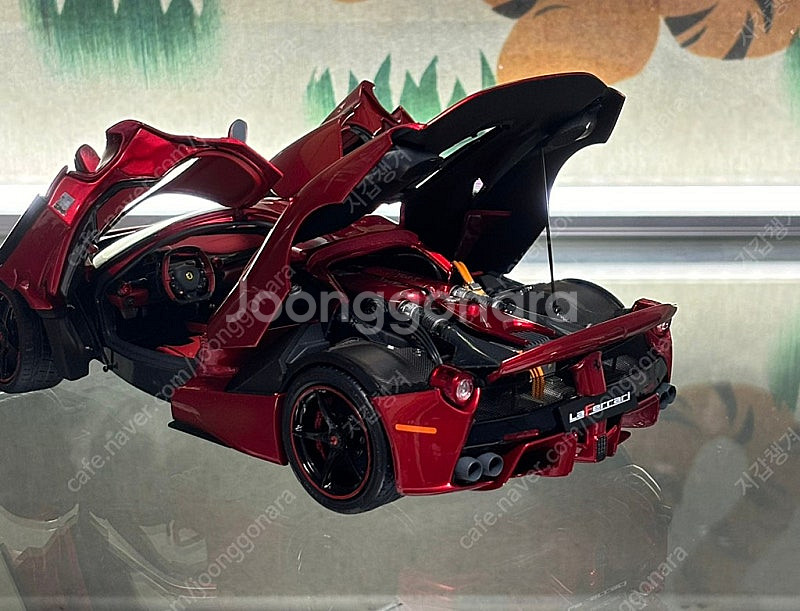 1:18 bbr라페라리해밀턴 폴리베이스 다이캐스트--1
