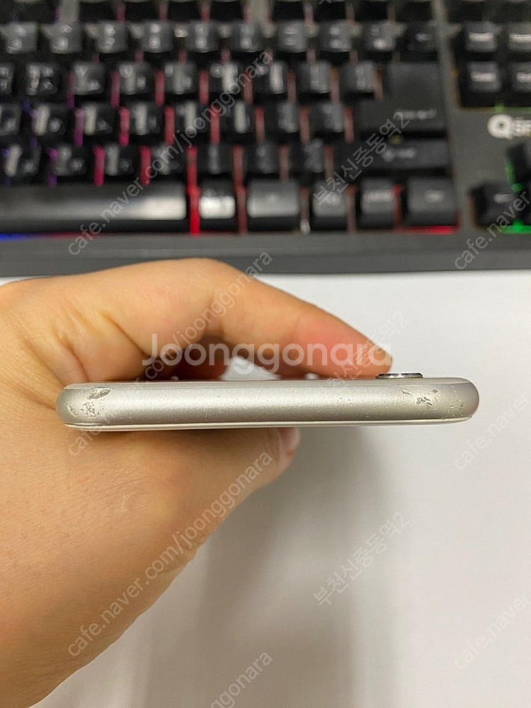 198263 아이폰6 실버 외관깔끔 64GB 배터리성능...--3