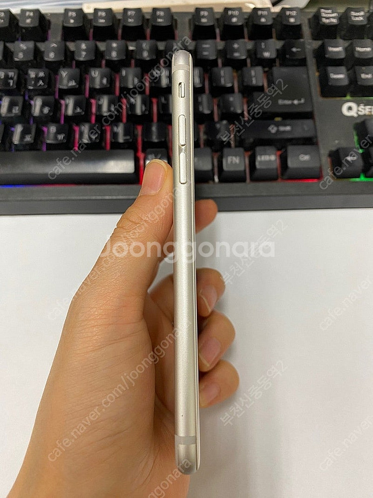 198263 아이폰6 실버 외관깔끔 64GB 배터리성능...--4