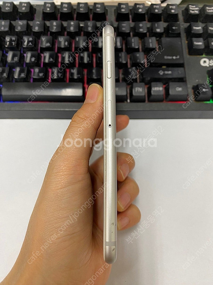 198263 아이폰6 실버 외관깔끔 64GB 배터리성능...--5
