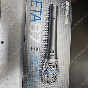 슈어 SHURE BETA87A 콘덴서 마이크 미사용 새상품