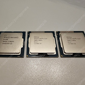 (울산) 인텔 i3 3220 cpu , 펜티엄 g4400 cpu 팝니다.