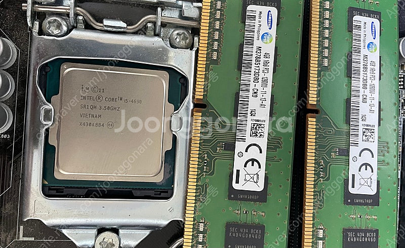i5 4690, B85m , 램(8) 세트 택포 5만원...--1