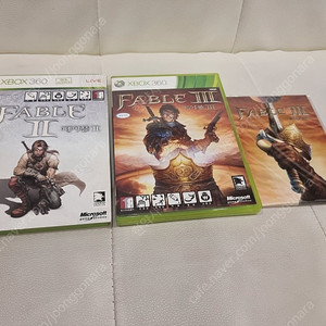 xbox360 페이블2&3