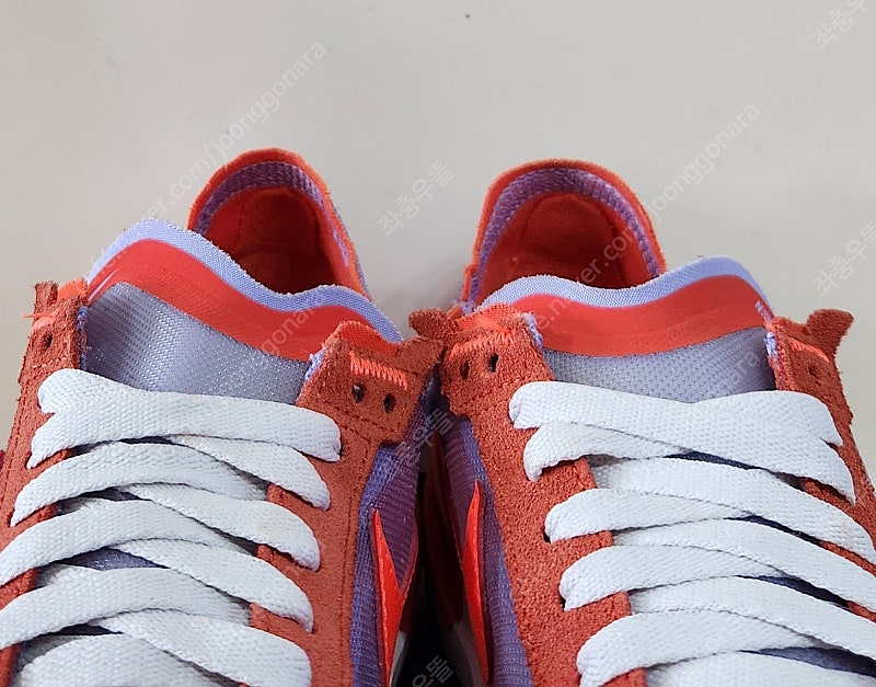 [235] 나이키 와플원 팀오렌지퍼플 WFFL1 매쉬천연소가죽 스웨이드레더LTR 초경량 런닝화스니커즈단화 최저가--4