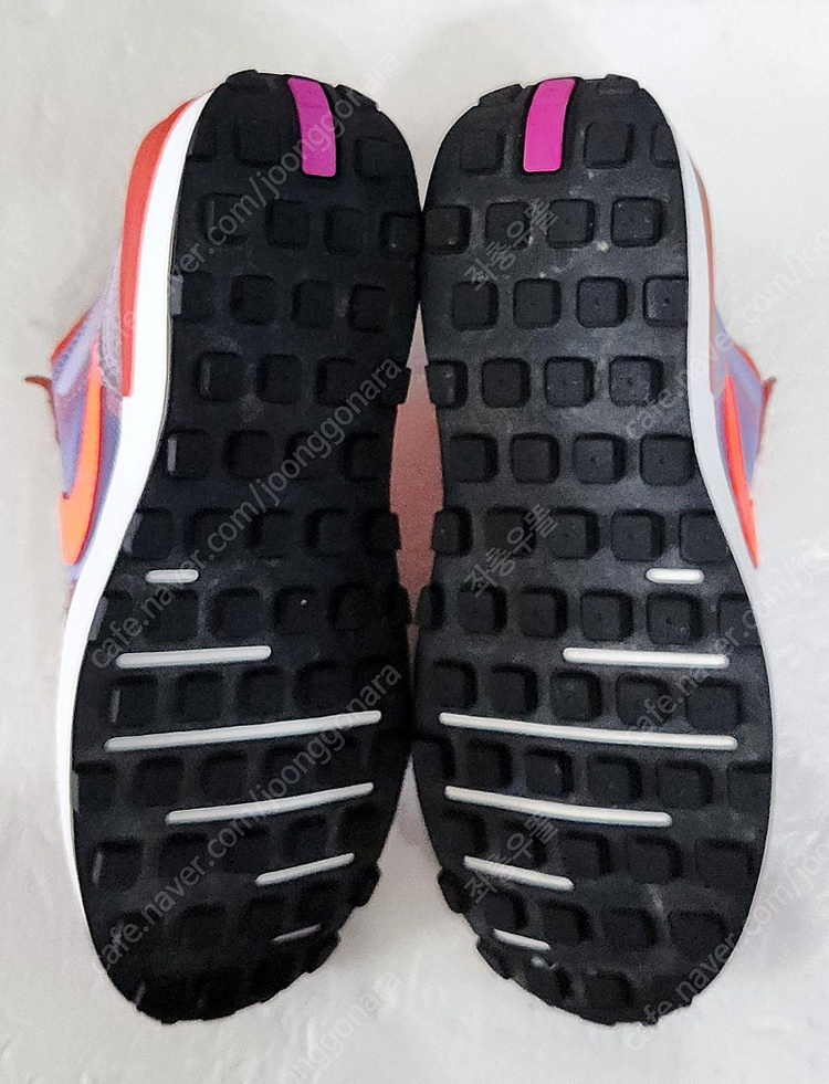 [235] 나이키 와플원 팀오렌지퍼플 WFFL1 매쉬천연소가죽 스웨이드레더LTR 초경량 런닝화스니커즈단화 최저가--7