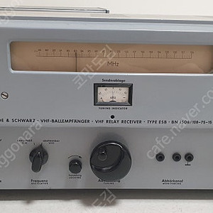 Rohde Schwarz 로데 진공관 튜너