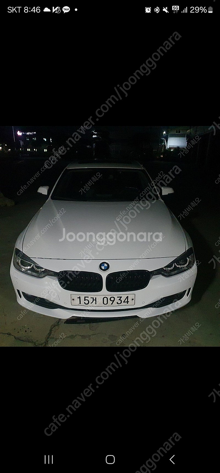 bmw f30 320d. 액드 4륜 상태좋음 급처--0