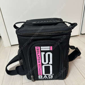 아이소백 도시락 가방 / ISO BAG / 3밀 큐브 블랙