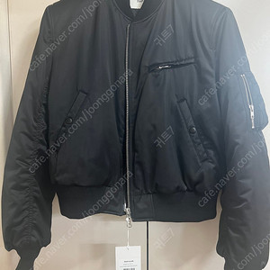 24f/w 토니웩 봄버 XL (Recycled-Polyester Cropped Padded Bomber_ Black)