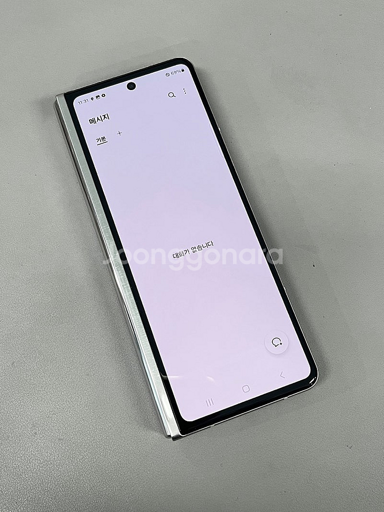갤럭시폴드3 실버 256G 외관 깨끗한 A급 단말기 실...--4