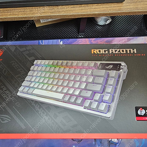 ASUS ROG Azoth MoonLight (White) 영문 적축