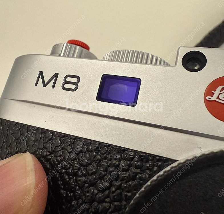 Leica)라이카 M8.2 실버 풀박스 판매--4