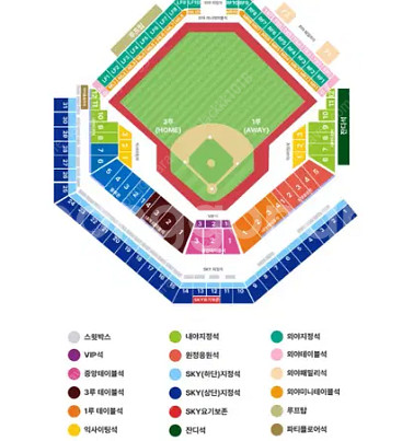 한국시리즈 삼성 vs 기아 4차전 3루 외야 4연석(통...--0