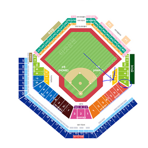한국시리즈 4차전 1루 내야지정석 2연석 4연석 양도