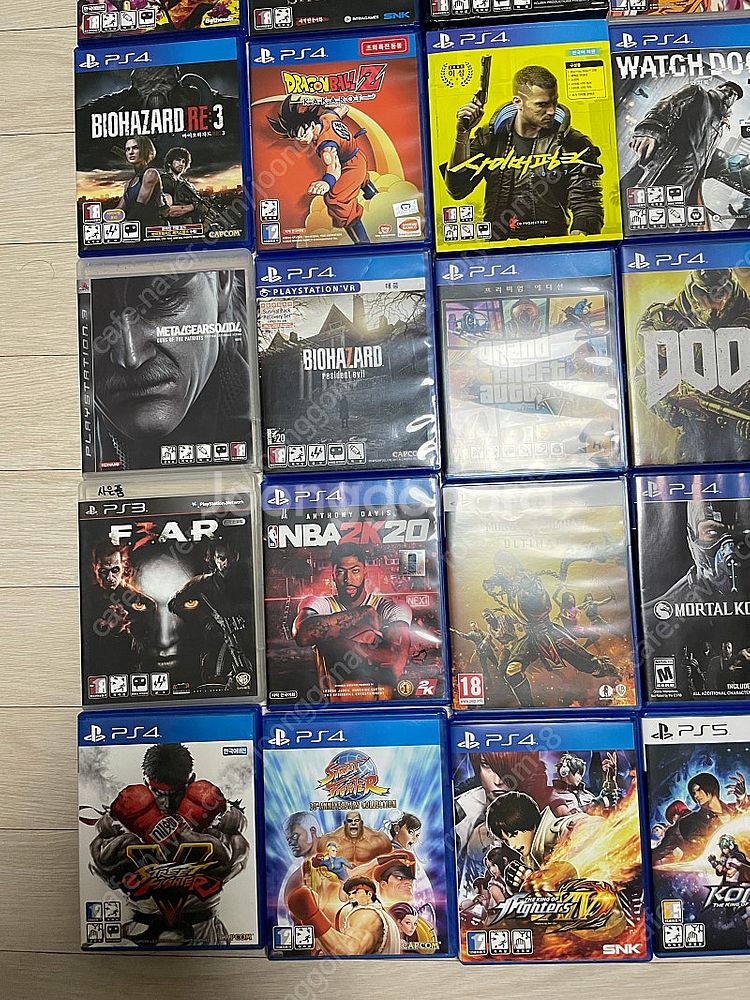 플스 게임 34가지 일괄 30만원에 팝니다!--3