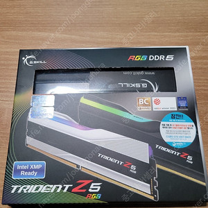 G.SKILL DDR5-7200 CL34 TRIDENT Z5 RGB J 패키지 (32GB(16Gx2))