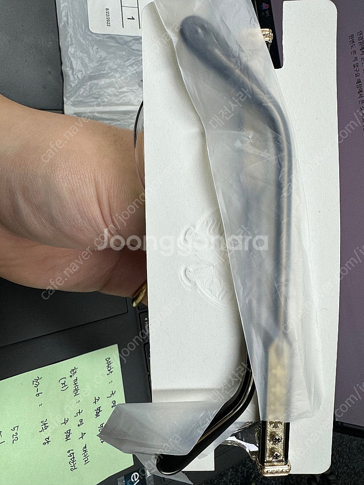 크롬하츠 안경 (딩가롱링롱2 레드, 투명 / 지티아니 ...--3