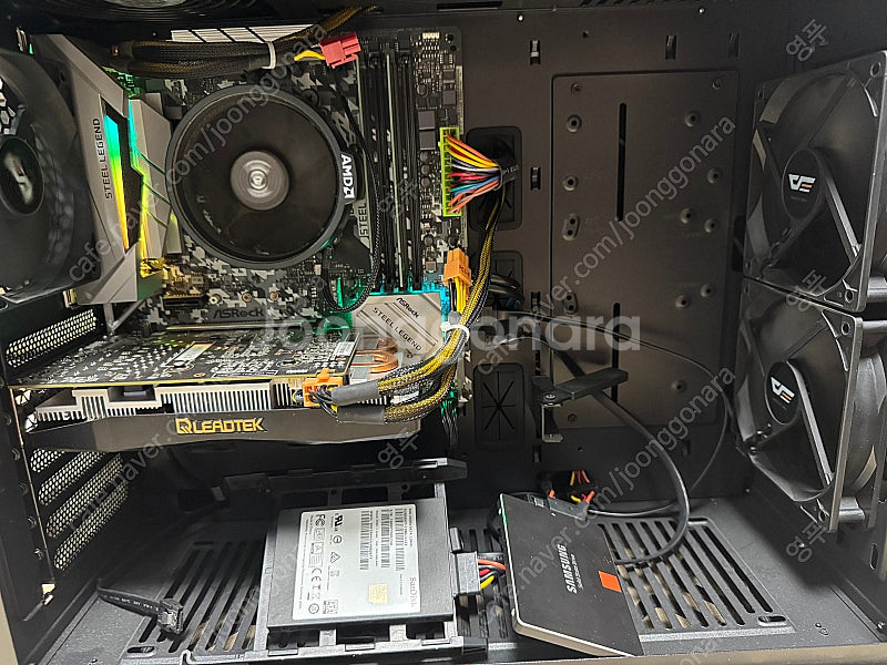 Rtx2060 라이젠 2600 본체 및 tv겸용 모니터...--1