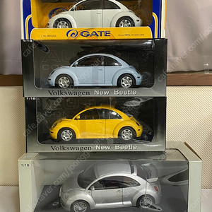 AUTOart New Beetle / RSI (뉴비틀 레이싱버전) 외, 1/18 (총 4종)