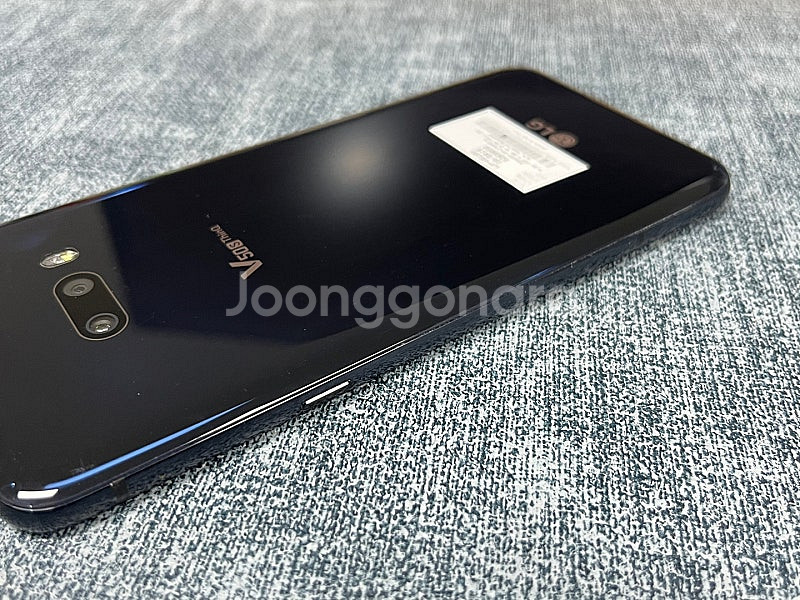 LG V50S 블랙 256G 무잔상미파손 단말기 외관 ...--5