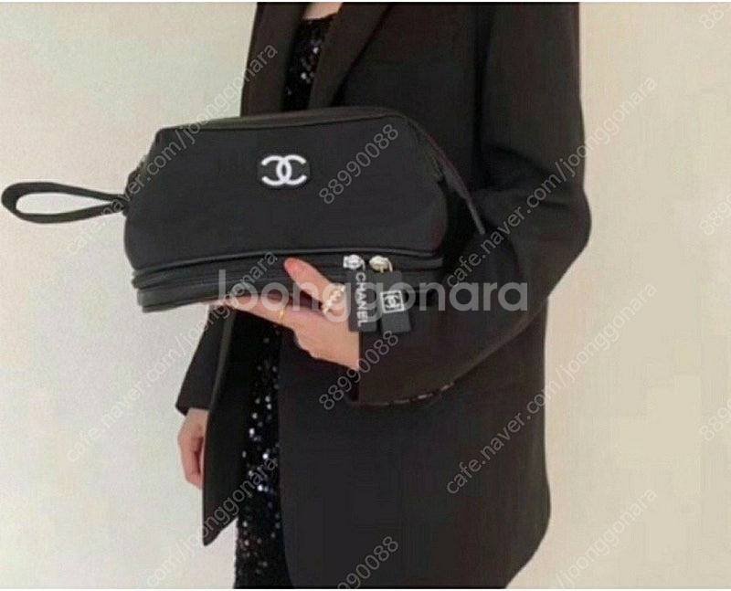 샤넬 뷰티 빅파우치--0