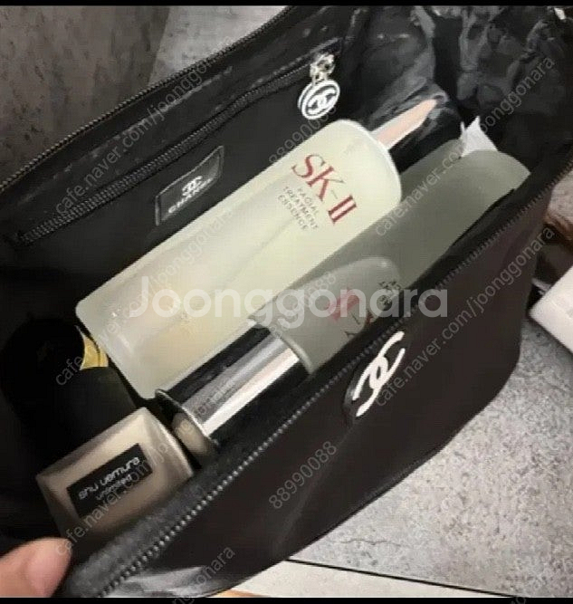 샤넬 뷰티 빅파우치--4