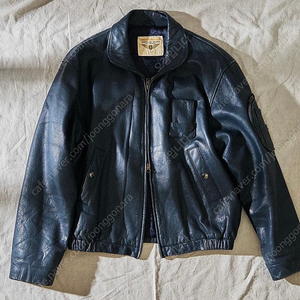 Vintage French Airforce leather blouson